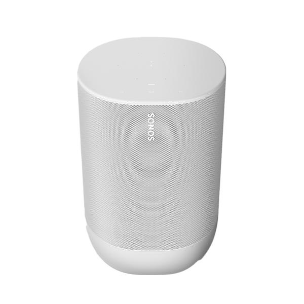 Sonos Move: Portable Multi-Room Speaker that features Bluetooth. Move comes with a recharging cradle. 
