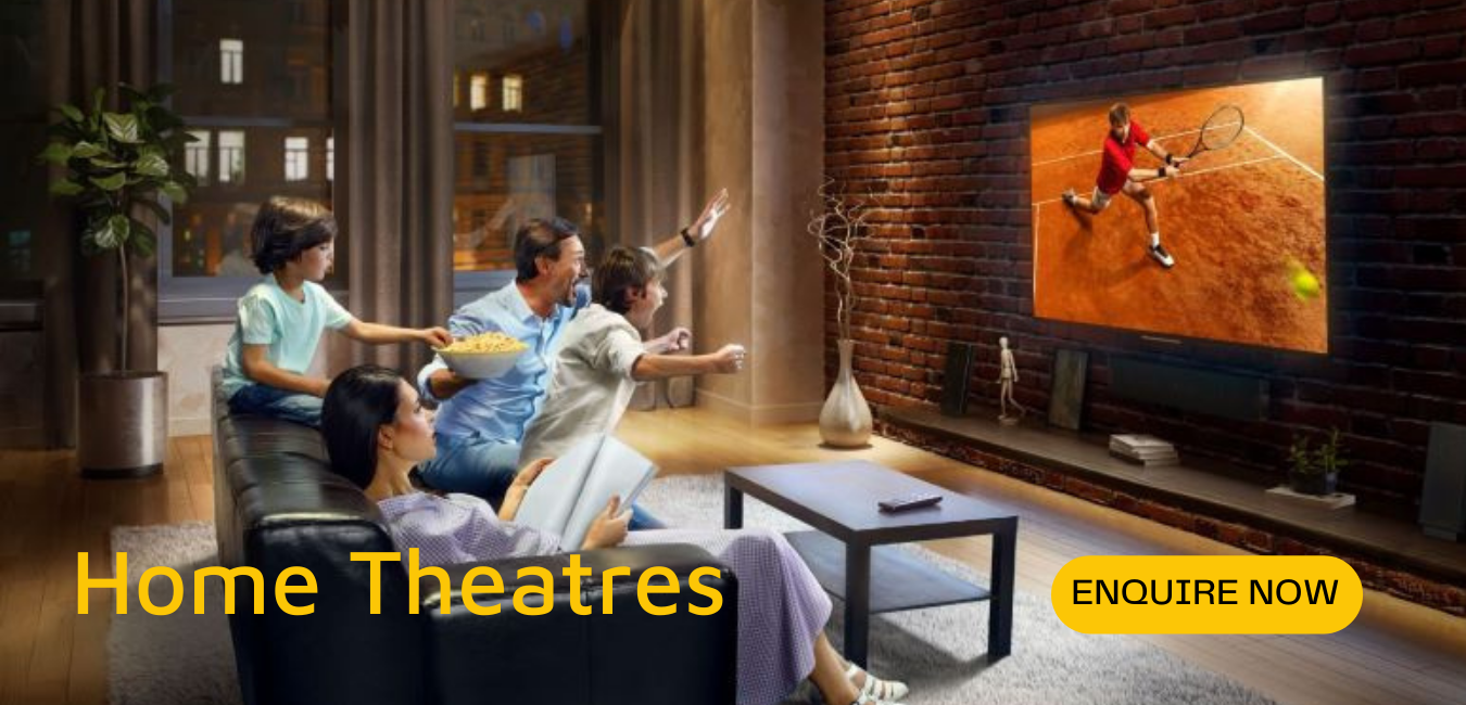 We do all size Home Theatres, click here for a break down of what we can do.